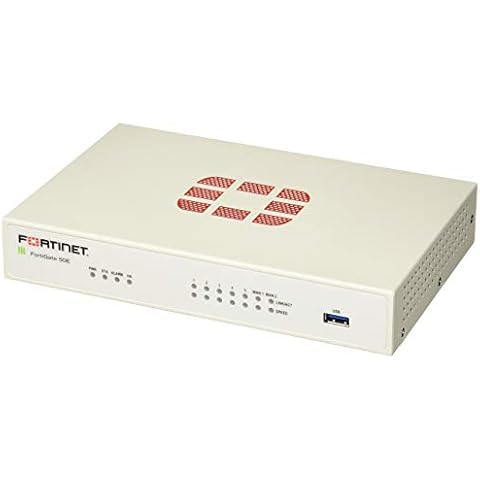 Fortinet FortiGate 50E 2500Mbit/s hardware firewall - Hardware Firewalls (2500 Mbit/s, SHA-256, UDP, FortiOS, Wired, Ethernet (RJ-45)) Cover