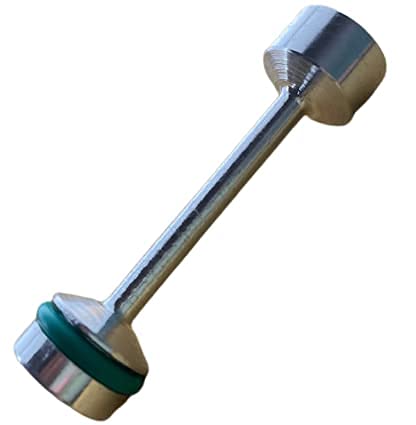 Lkonwee DB-20 Billet Aluminum Oil Diverter Barbell Oil Restrictor Galley Plug Fits Gm Gen Iii & Iv Ls Engines Ls1 Ls2 Ls3 Ls6 Ls7 Ls9 Lq4 Lq9 4.8L 5.3L 6.0L 6.2L thumb #1