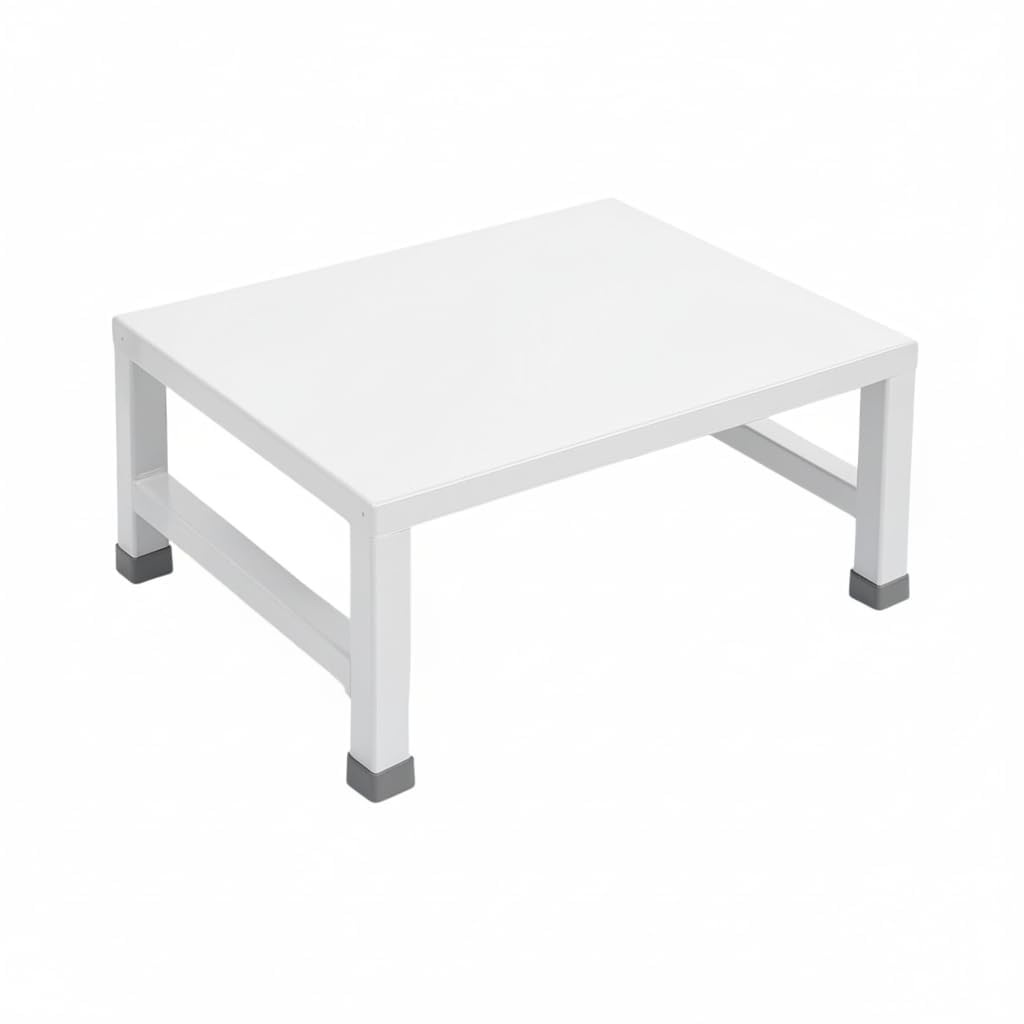 Single Foot Step Stool | Portable Heavy Duty Metal Foot Step Stool | Non Slip Step Stool for Adults & Kids | Multipurpose Step Up Stool for Home, Bathroom, Hospital, Clinic & Office-image-14