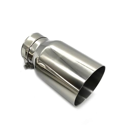Tubo de escape universal para coche silenciador recto de acero inoxidable trayectos diarios