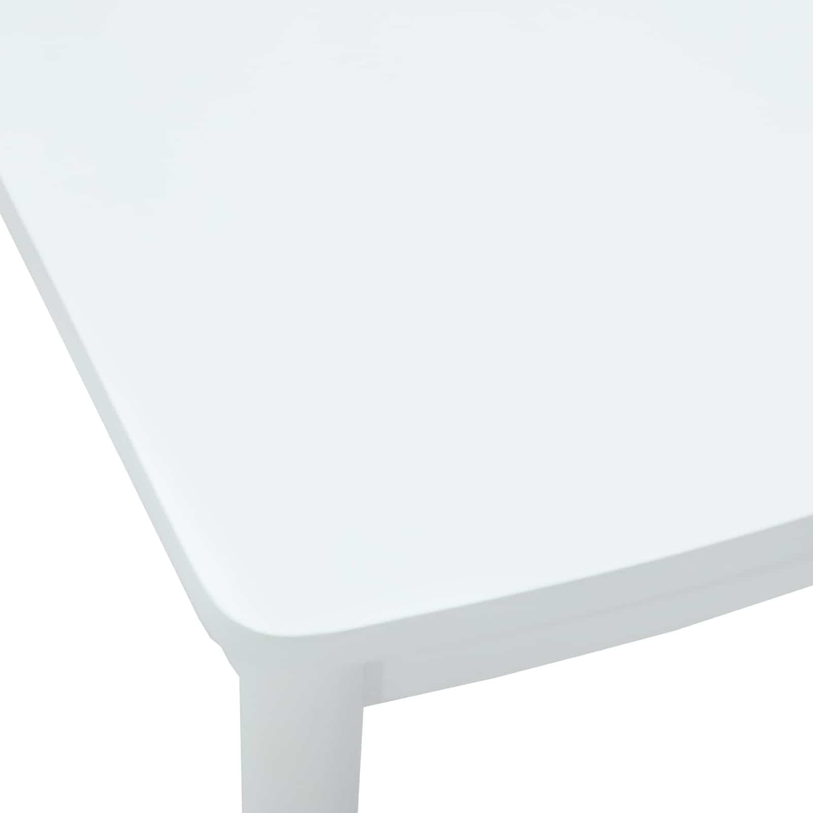 Generico Sedia da Pranzo 2 PCS Bianco e Bianco Legno di Gomma Solido,Mobili,Sedie,Sedie per Cucina e Sala da Pranzo,Bianco,10.6 kg,42020417
