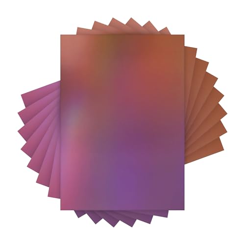 Cartes miroir irisées Craft Perfect papier cartonné 250 g/m² anti-déchirure