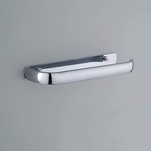 Porte-serviette de bain mural chromé et cintre de cuisine compact