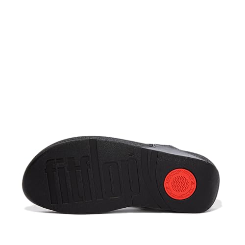 Image of FitFlop Lulu Crystal Embellished Toe-Post Sandals