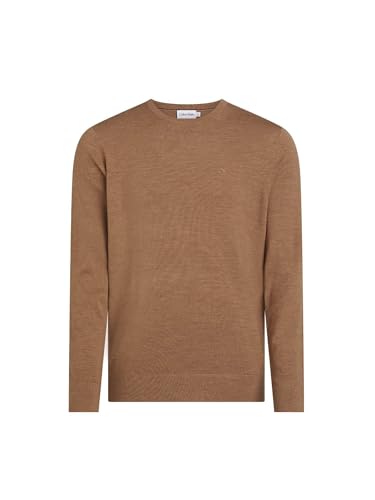 Pull beige Calvin Klein K10K109474 fini les hauts rêches optez pour la douceur