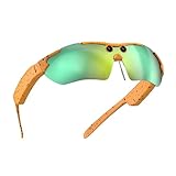 ERVPES G6 Pro AI lunettes connectées AI, modèle orange, lunette camera 8MP 1080P, Traduction Temps Réel, Batterie Haute Capacité, Double Haut-parleurs HiFi, IP65, lunette de sport