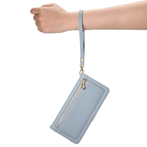 Housse portefeuille Samsung Galaxy S23 FE kaki pour ranger vos cartes en voyage