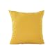 Decor Pillow Case, Howstar Solid Decorative Throw Pillow Covers for Couch Sofa Soft Cushion Case 18 x 18 Inch (Yellow)