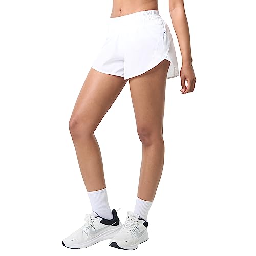 Image of Aurefin Athletic Shorts for Women,Women's Quick Dry Workout Sports Active Running Track Shorts with Elastic and Zip Pockets
