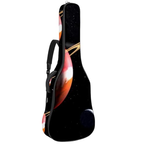 Housse pour guitare acoustique protégeant des chocs avec sa bandoulière réglable solide