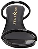 Katy Perry Women's The Scalloped Shell Heeled Sandal, Black, 8.5 | Image 1