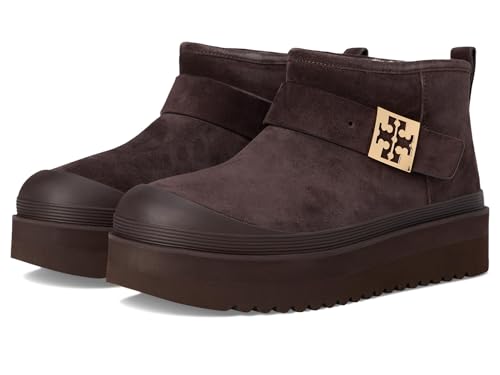 [Tory Burch] �t�@�b�V�����u�[�c Mellow Shearling Platform Boot ���f�B�[�X �f�B�[�v�G�X�v���b�\/�S�[���h 27.0 cm