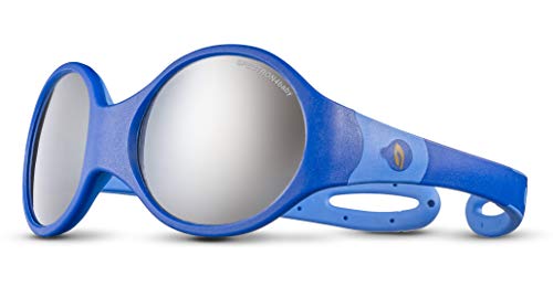 Julbo Loop L Youth Sunglasses, Dark Blue/Blue Frame - Spectron 4 Smoke Lens (3-5 Years)