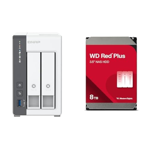 yAmazon.co.jpzZbgi QNAP 2xC NAS TS-216G / AZ 2.5GeBΉ + Western Digital EGX^fW^ WD Red Plus  HDD n[hfBXN 8TB