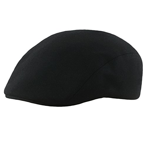 Sterkowski Norte Scally Cap | Wool Flat Cap For Men And Women | Scally Cap For Men Mens Newsboy Cap Newsboy Flat Cap Mens Irish Cap Irish Driving Cap Irish Scally Cap Wool Newsboy Cap 59 Cm Black #TOP1