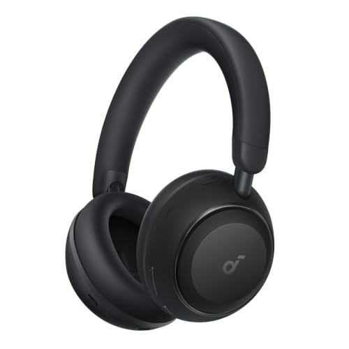 soundcore by Anker Space 2, Noise Cancelling Kopfhörer, bequem, 50h Akku