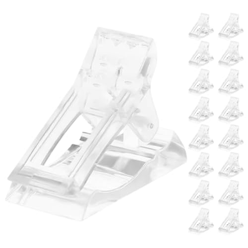 40 clips para uñas extensión y pinzas para manicura miniatura 1