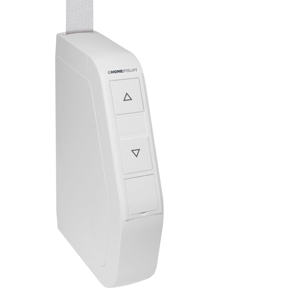 Home Pilot Rollladen Set: RolloTron pure smart Aufputz Minigurt Gurtwickler + Wandtaster smart zur Fernbedienung des elektrischen Gurtwicklers