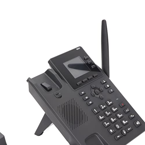 Telefone SIP, 100-240V Visor colorido de 2,4 polegadas Discagem rápida Gravação de chamadas telefôni