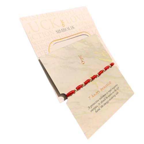 Powerful 7 Knots String Bracelet with 8 Sterling Silver 925 Beads for Protection, Evil Eye and Good Luck,Thread/Amulet for prosperity and success. Talisman for Womens, Mens.3