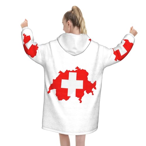 Couverture à capuche portable contre le froid intérieur : restez au chaud en flanelle - 3
