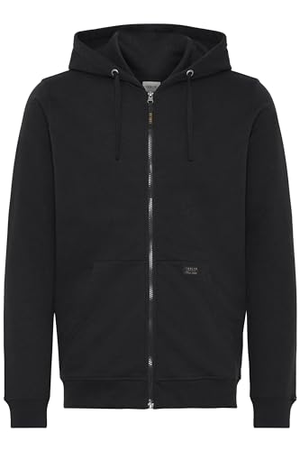 Veste à capuche pour homme !Solid SDAUPO en mélange de coton et coupe droite
