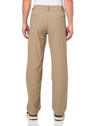 DOCKERS Men's Go Airweave 5-Pocket Straight Fit Pants, Timberwolf, 31W x 32L - image 2
