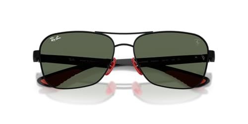 Ray-Ban RB8336M Sunglasses, Matte Black/Dark Green, 58 mm - image 5