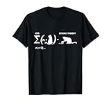 Schrödingers String Theory - Cat Physicist Quantum Mechanics T-Shirt