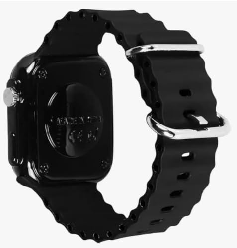 Image of Digital Smart Fitness Watch for Men & Women | LED Display Sports Wrist Watch with Step Counter, Heart Rate Display, Digital Time & Adjustable Strap | Black