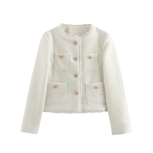 ジャケット・アウター sheller LOOP tweed jacket short coat sheller LOOP tweed jacket short coat Tweed Jackets - Women's