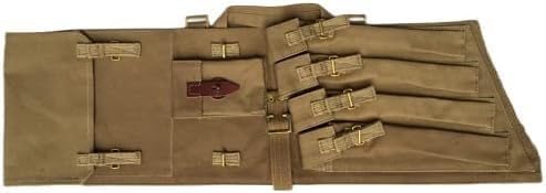 WWII Sten Gun Carry Case/British Enfield Sten Gun Paratrooper Bag Reproduction-Khaki