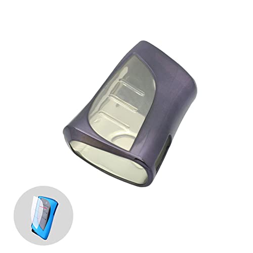 BROVACS Soft TPU Case Shell Cover Protector Holder Compatible with LEXUS UX200 LS500 LC500 ES350 ES300h Smart Remote Key Fob 2 3 4 Button SV9401 Dark Purple - Image 2
