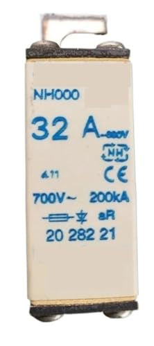 Fusible NH000 125A contre les surcharges de variateur de vitesse