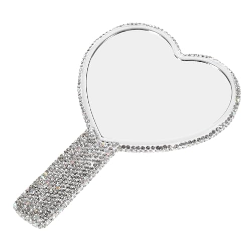 Miroir compact en forme de cœur Healeved pour application maquillage nomade