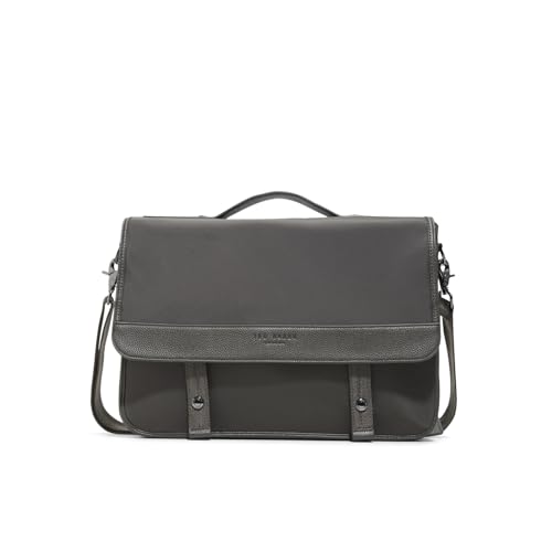 Image of Ted Baker Men's Irvine Pebbled Laptop Messenger Bag
