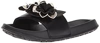 Algopix Similar Product 1 - NINE WEST Girls IZETTAH Slipper Black