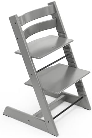 Silla Tripp Trapp de Stokke, Gris Tormenta - Silla ajustable, evo...