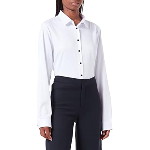 Camisa Básica Mujer Slim Fit de Fibra de Bambu Cover