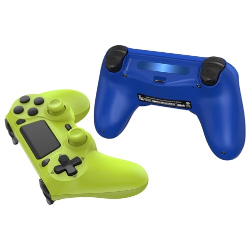 SHINXIN 2 Pack Wireless Controller Compatible with PS4/Slim/Pro/PC with Dual Vibration/3.5mm Audio/Type-C Port and 2 pcs Type-C Cable - Image 5