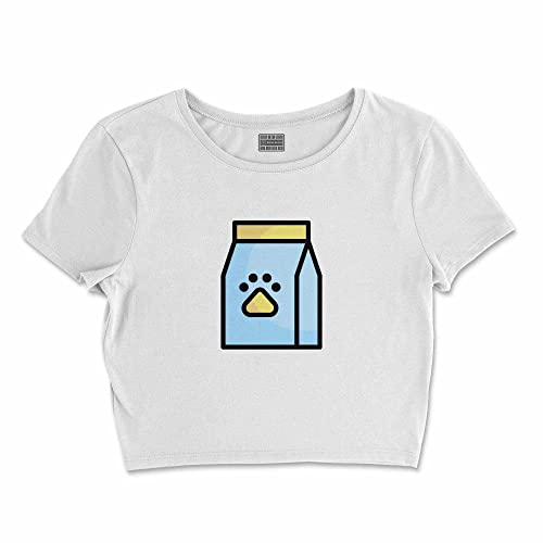 T-Shirt Blanc Femme Buwtswi M/Court aux finitions haut de gamme et épurées