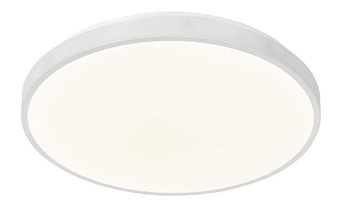 Plafonnier LED ovale 66W illuminant votre salon contemporain de 50cm