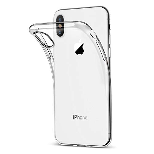 Todotumovil Funda de Gel TPU Carcasa Silicona para movil Apple iPhone X Transparente