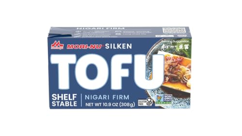 Mori-Nu Silken Tofu Nigari Firm, Shelf Stable, 10.9 oz, Case of 12 Packs