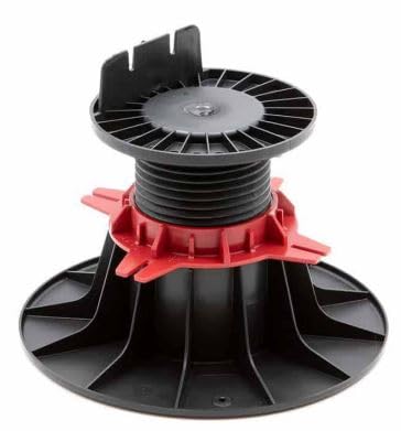 Lot de 15 Plots Réglables 90-150 mm pour Terrasse Bois & WPC – Supports de Dalle Stables, Résistants aux Intempéries – Installation Facile sans Outils