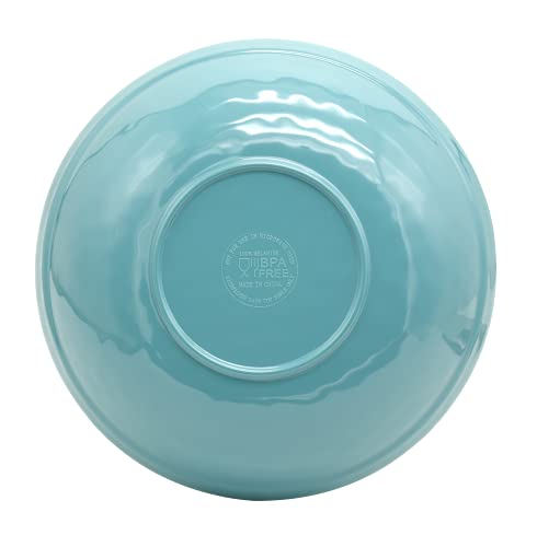Lok-Osemile Gourmet Art Crackle 8.1 Inch Melamine Salad And Pasta Bowls thumb #5