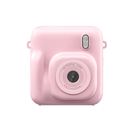 Appareil photo imprimant enfant thermique numérique avec objectif selfie et jeux