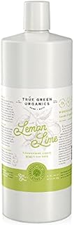 100% Organic Liquid Dish Soap & Dishwasher Detergent |  Vegan | All Natural Green Dishwashing Formula | Baby Bottle Cleaner | Zero Toxic Chemicals | Hypoallergenic | Cruelty Free | Lemon Lime Scent