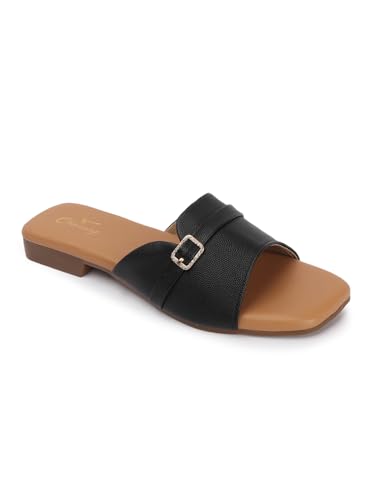 Image of CHINRAAG Flat Sandal for women and Girl's Colour : Beige