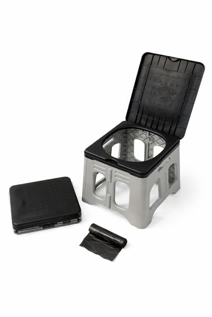 Salle de bain mobile pour voyages et WC de camping léger compact